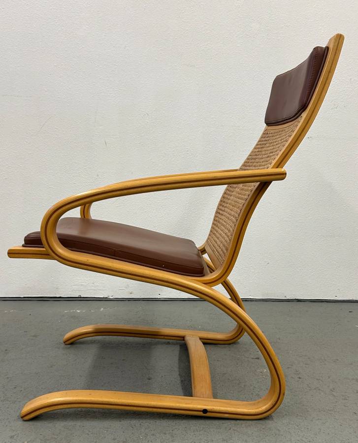 Scandinavian Bentwood Lounge Chair