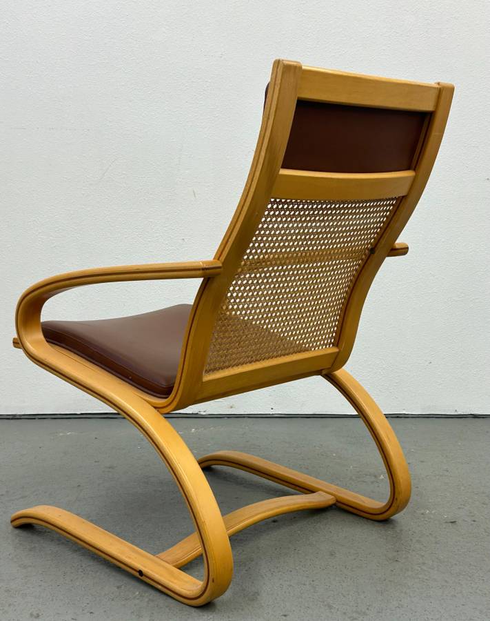 Scandinavian Bentwood Lounge Chair