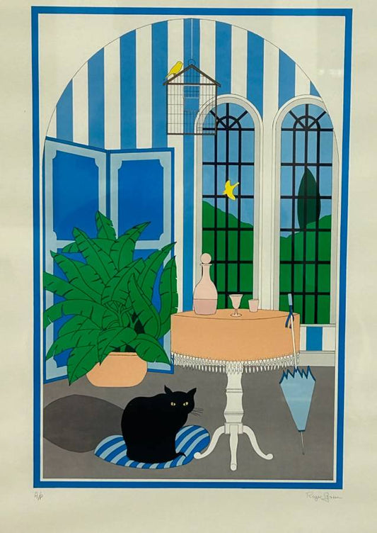 Roger Green Serigraph