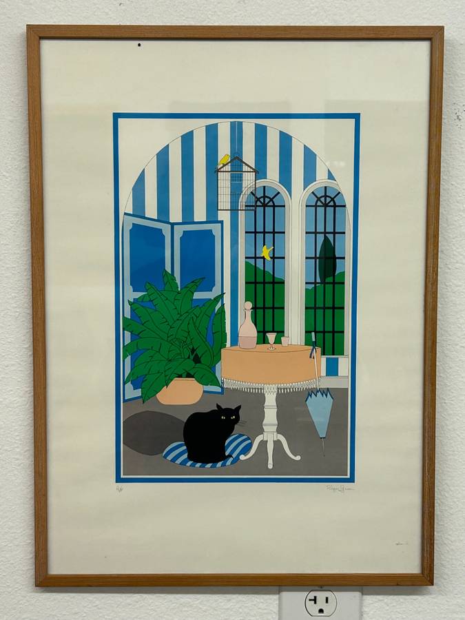 Roger Green Serigraph