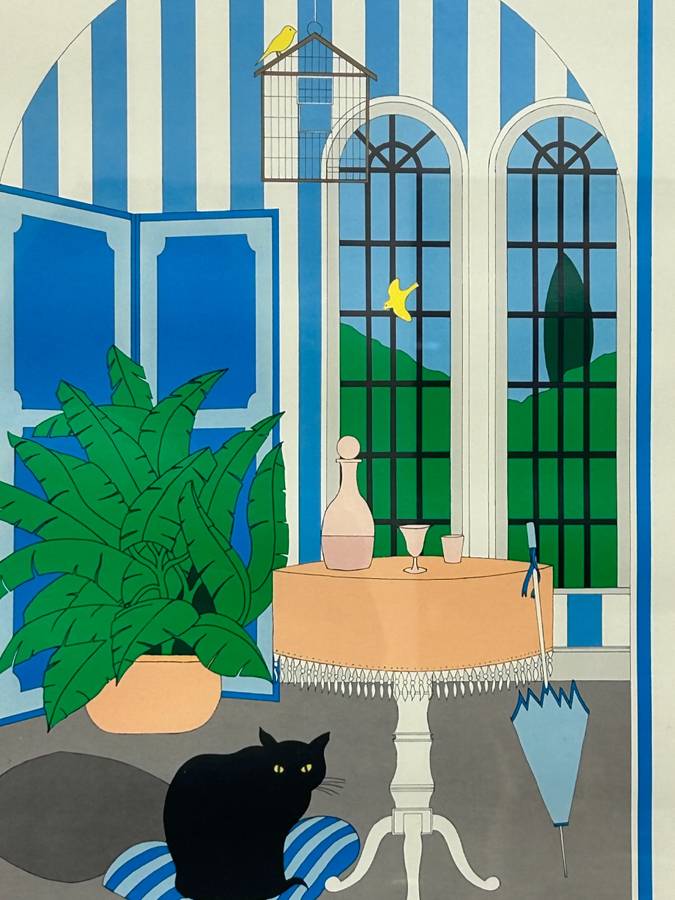 Roger Green Serigraph