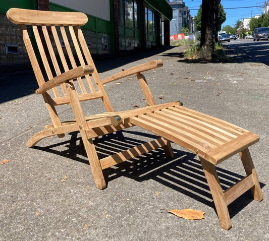 Teak Chaise Lounge