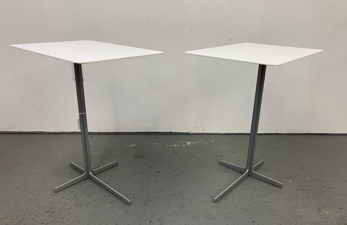 White Davis Side Table