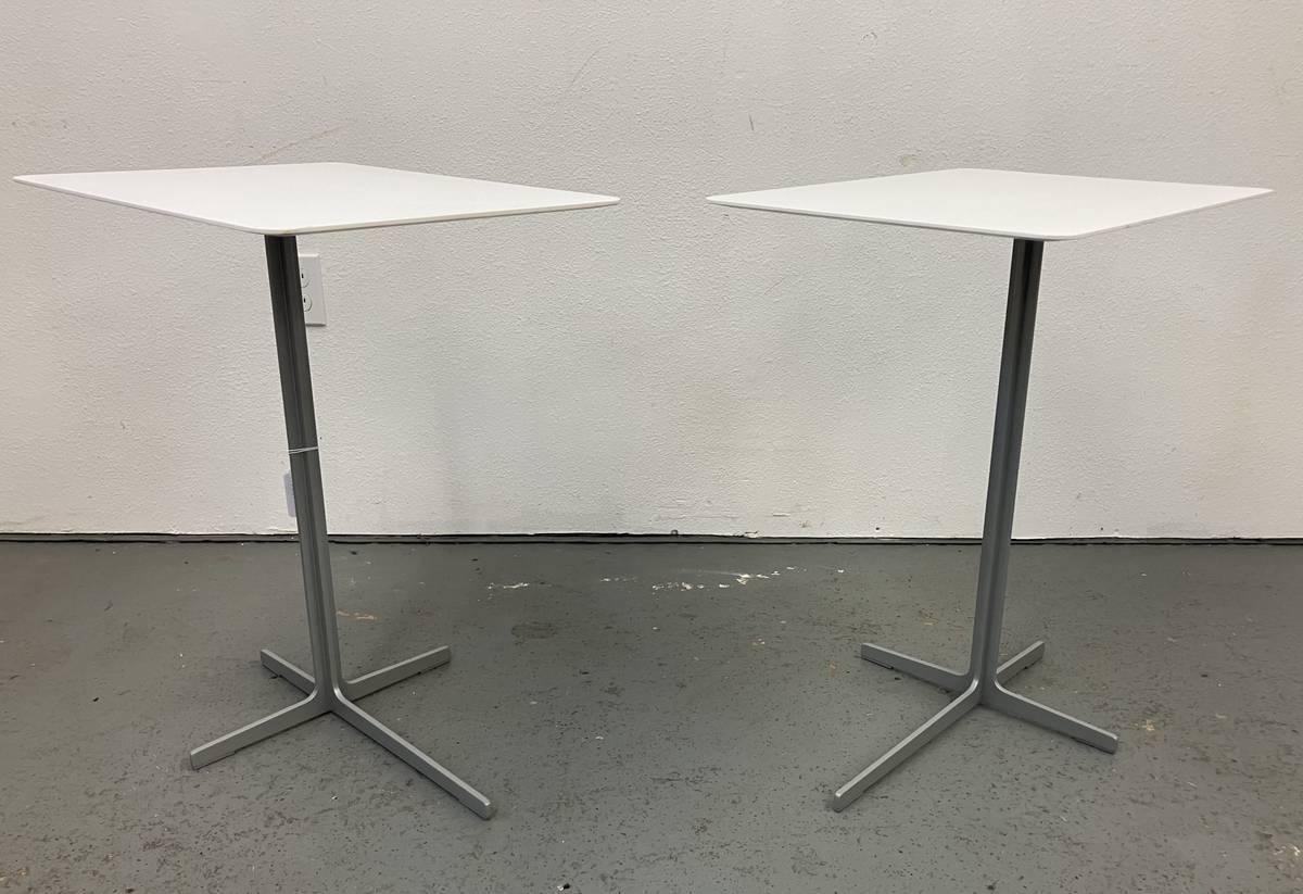 White Davis Side Table