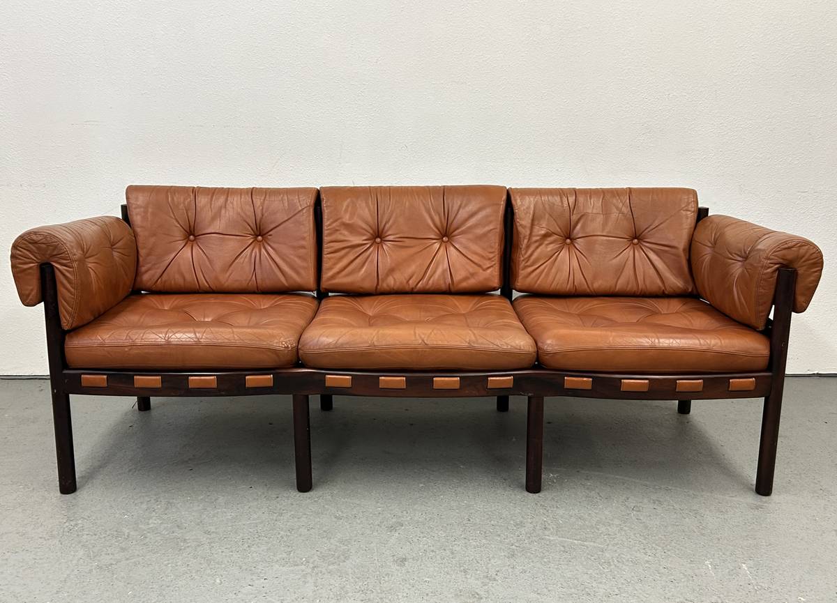 Sven Ellekaer Leather Sofa