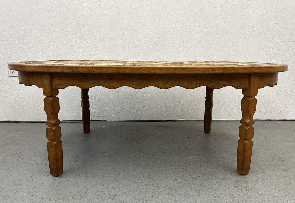 Henning Kjaernulf Tile Top Coffee Table