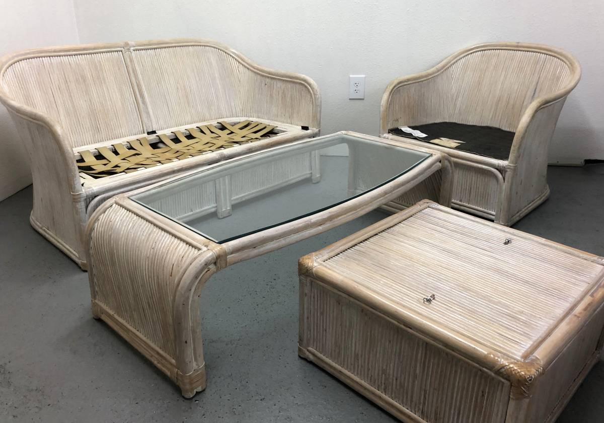 Henry Link Rattan Lounge Chair