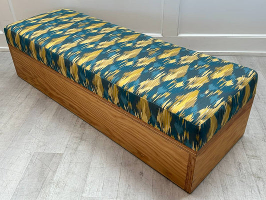 Loft Style Wood Frame Bench