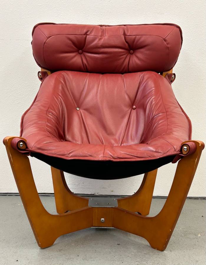Odd Knutsen Luna Chair and Ottoman