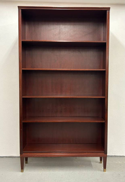 Scandinavian Mahogany Bookcase