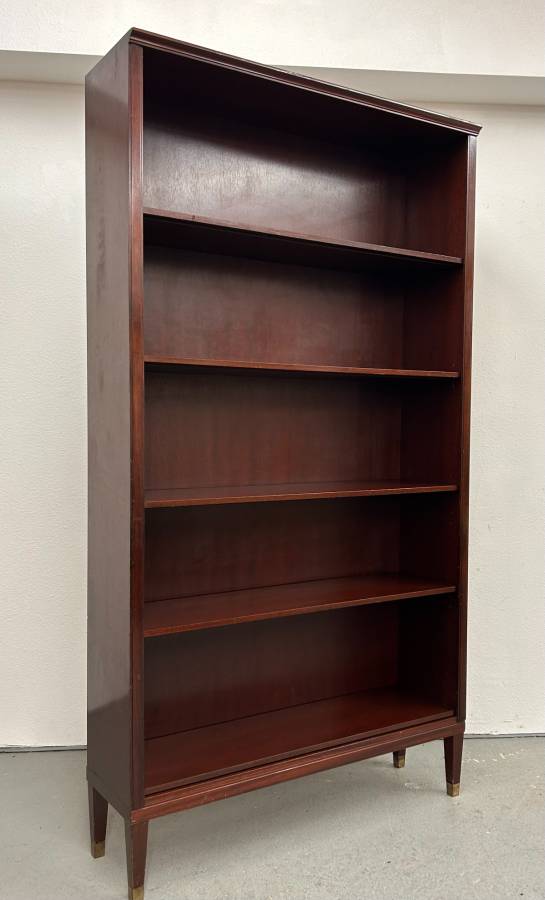 Scandinavian Mahogany Bookcase