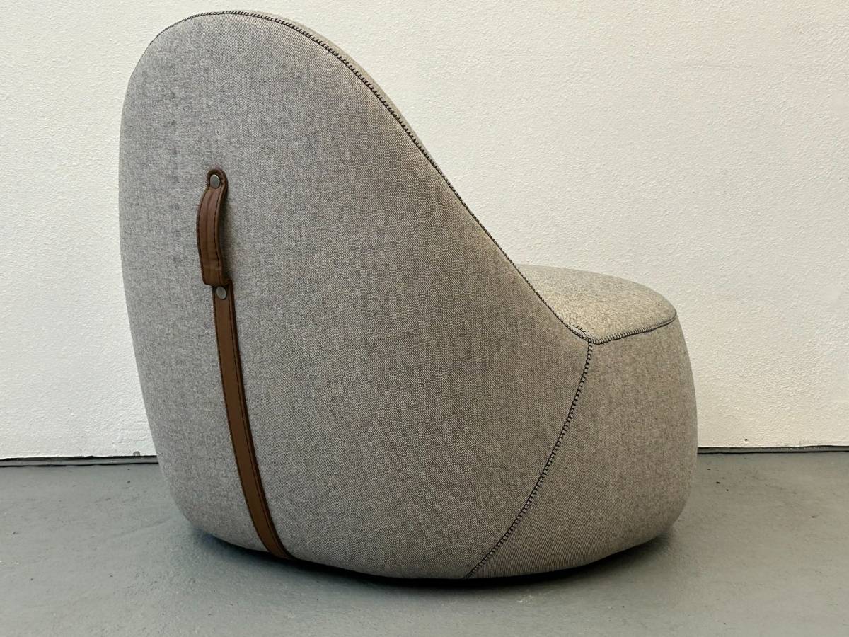 Gray Bernhardt Mitt Chair