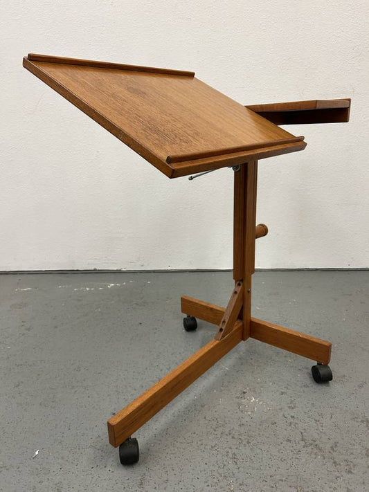 Danish Teak Adjustable Music Stand