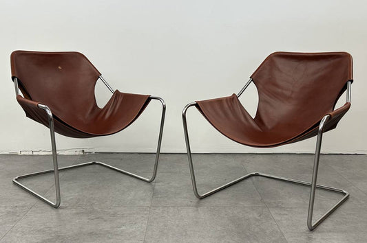 Paulo Mendes da Rocha Leather Lounge Chair