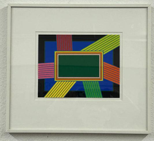 Peter Freudenthal Abstract Lithograph