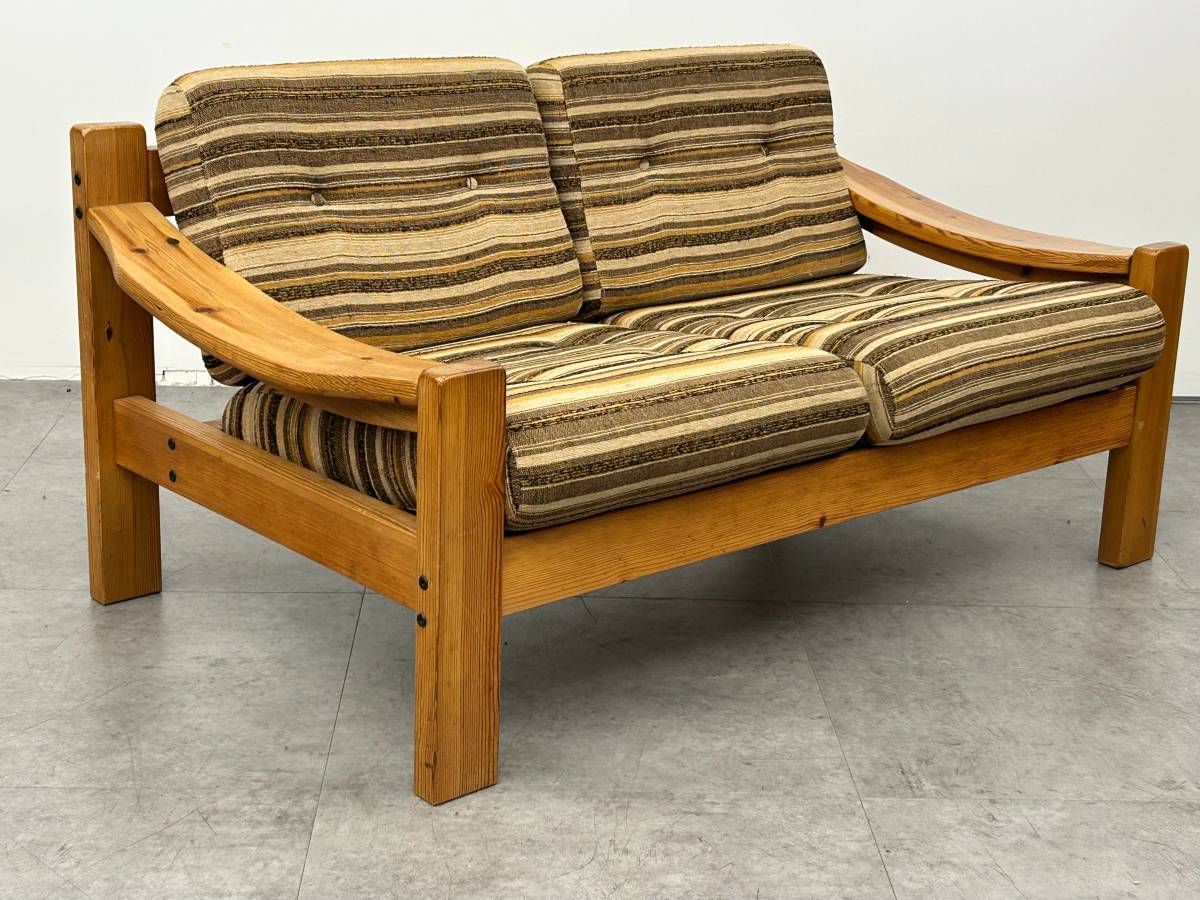 Swedish Pine Loveseat