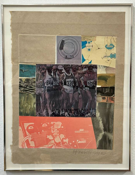 Robert Rauschenberg "Horsefeathers Thirteen VIII" Lithograph