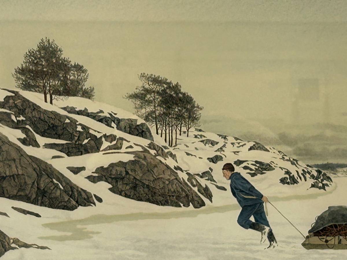 Reinhold Ljunggren Lithograph