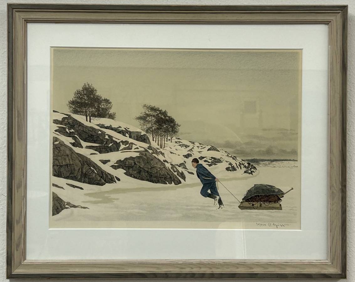 Reinhold Ljunggren Lithograph
