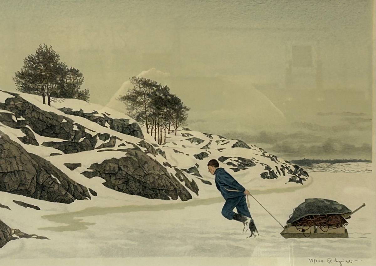 Reinhold Ljunggren Lithograph