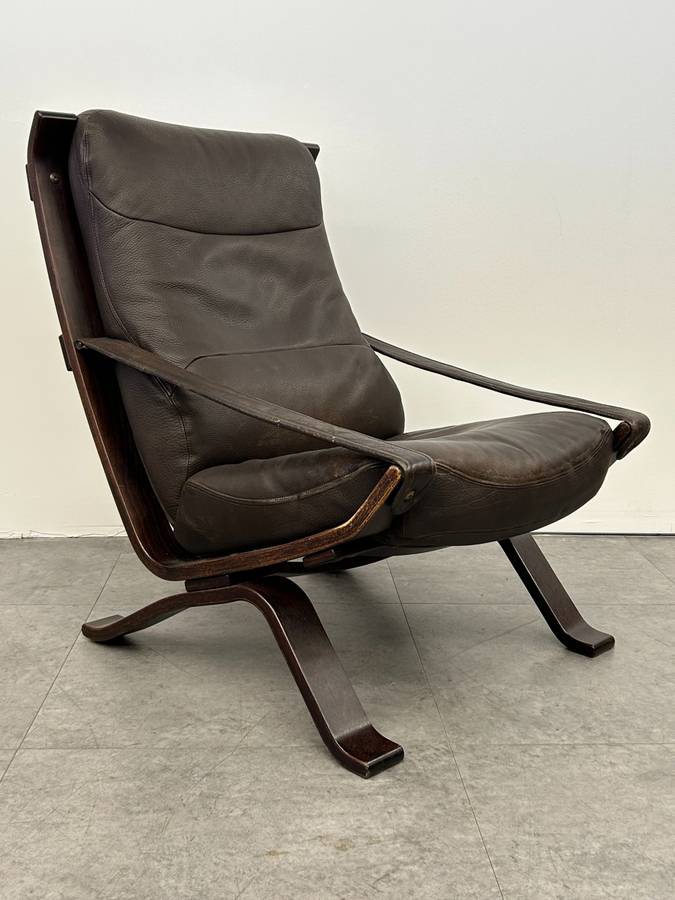 Scandinavian Leather Armchair
