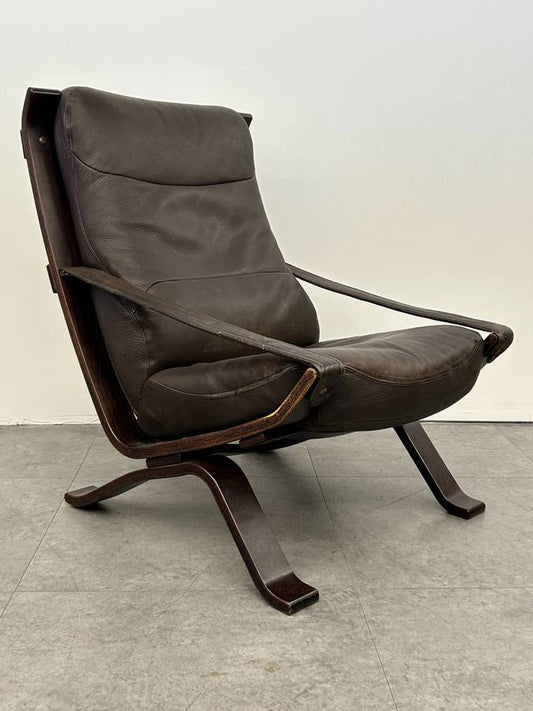 Scandinavian Leather Armchair