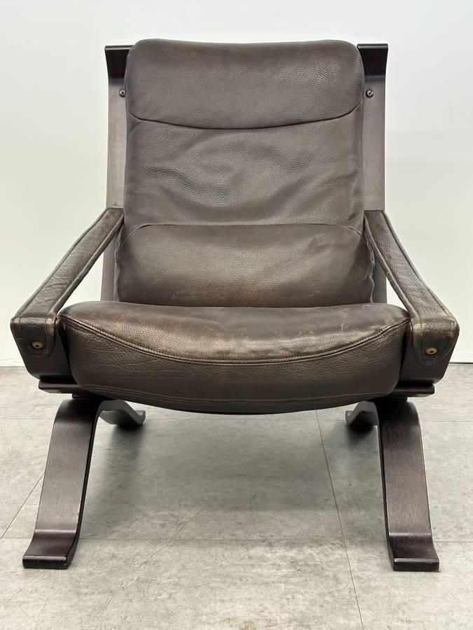Scandinavian Leather Armchair