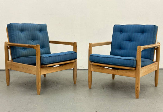 Swedish Pine Lounge Chair