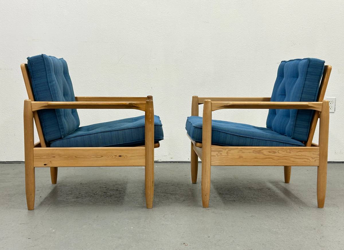 Swedish Pine Lounge Chair