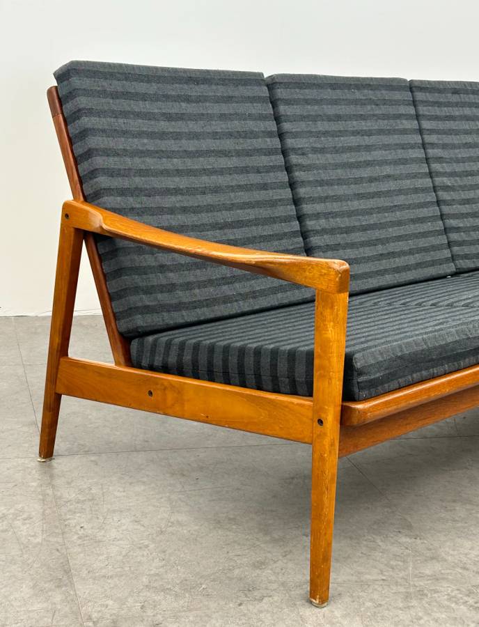 Scandinavian Wood Frame Sofa