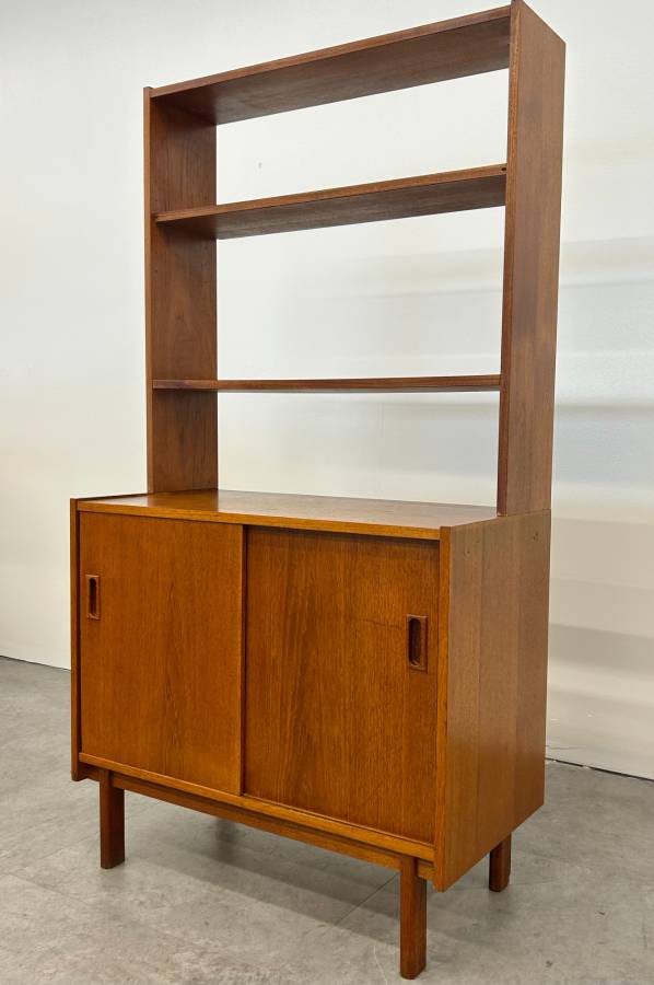 Swedish Credenza with Bookshelf Top