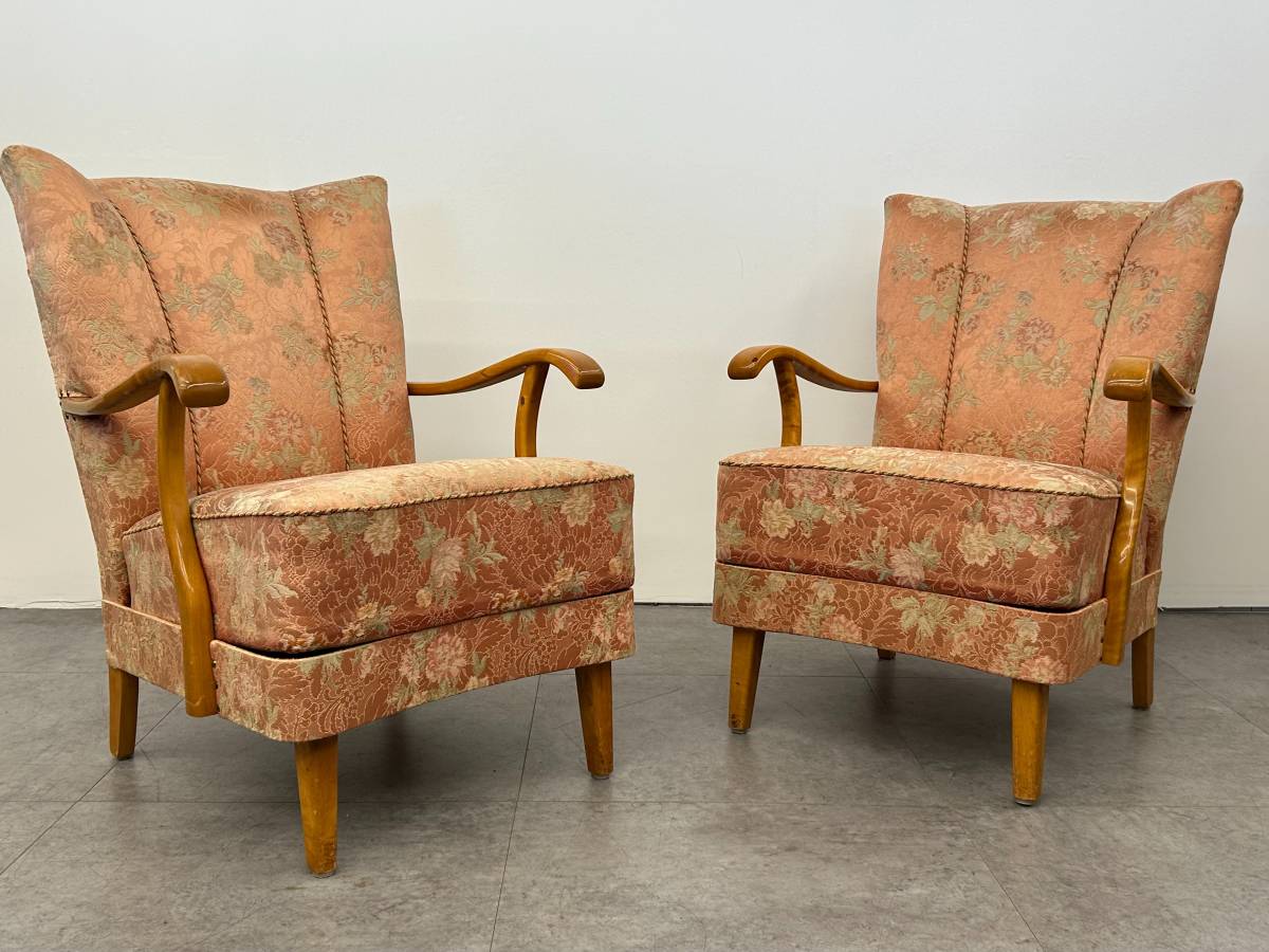 Swedish Wingback Armchair