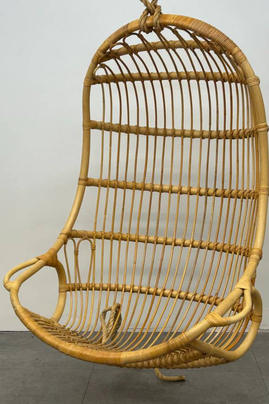 Hanging Rattan Porch Swing