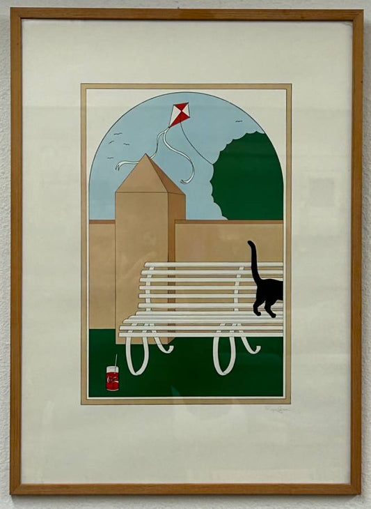 Roger Green "Tails" Serigraph