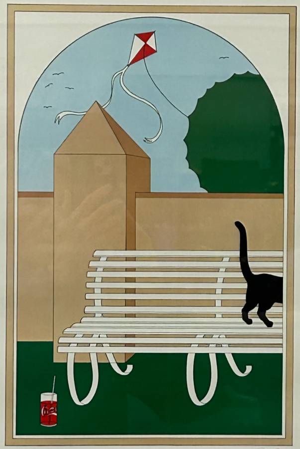Roger Green "Tails" Serigraph