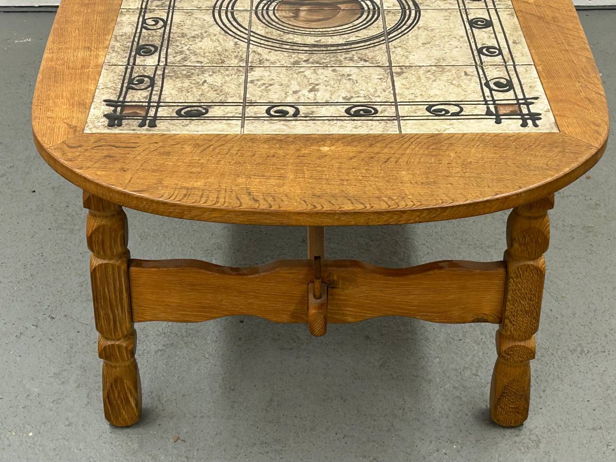 Henning Kjaernulf Tile Top Coffee Table