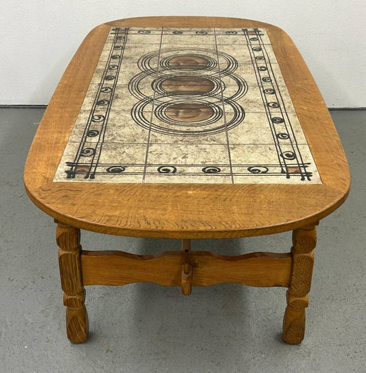 Henning Kjaernulf Tile Top Coffee Table