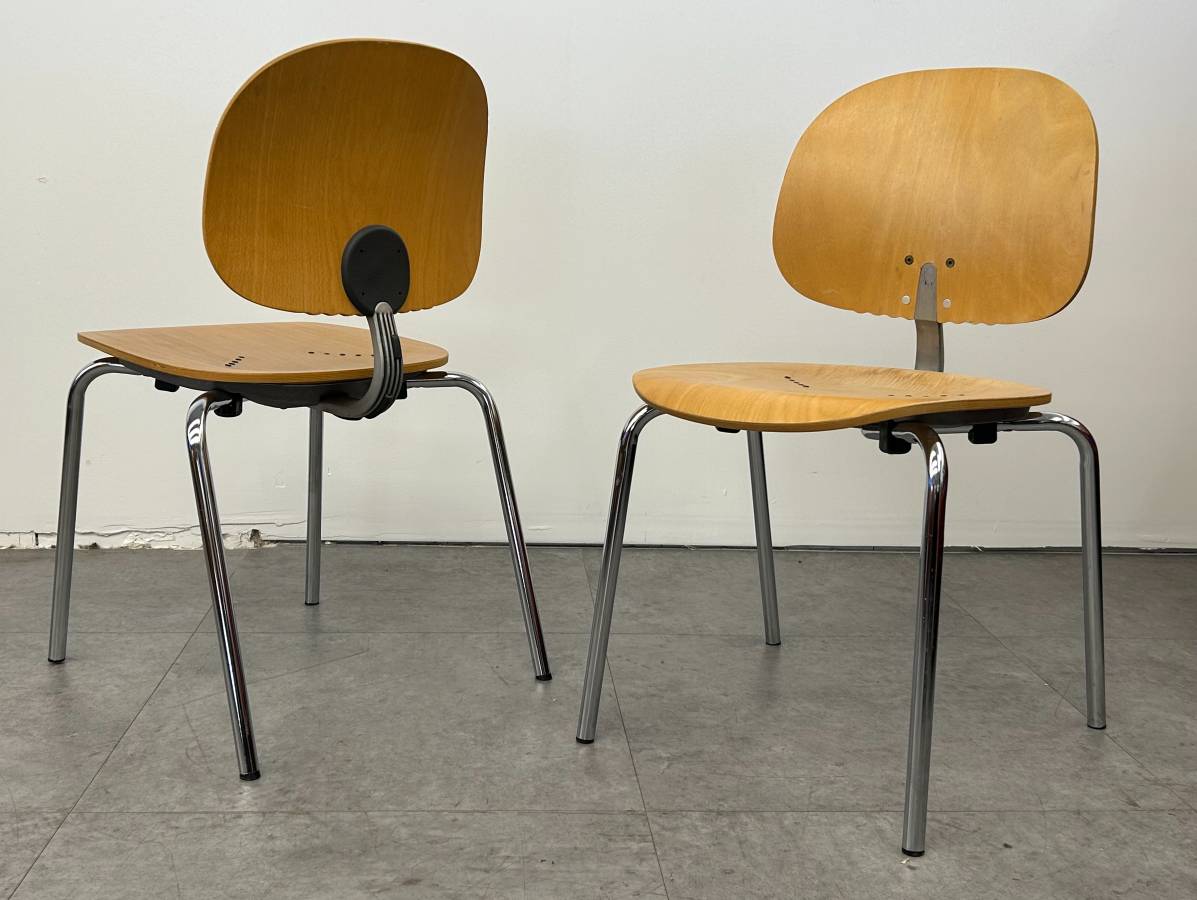 Giancarlo Piretti Stacking Chairs