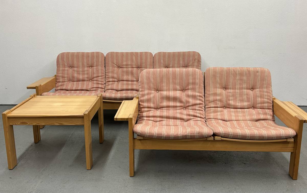 Yngve Ekstrom Pine End Table