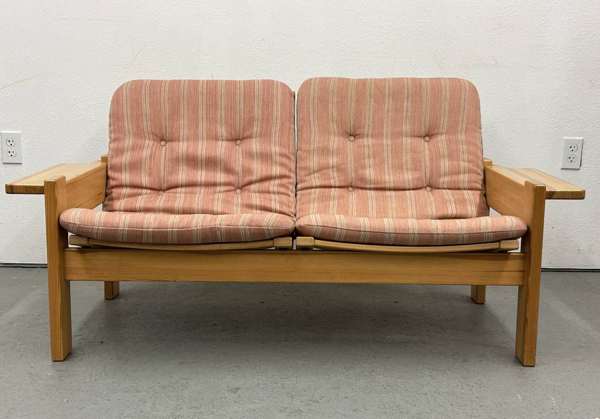 Yngve Ekstrom Pine Loveseat