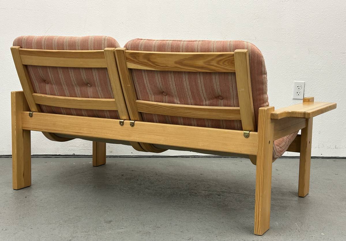 Yngve Ekstrom Pine Loveseat